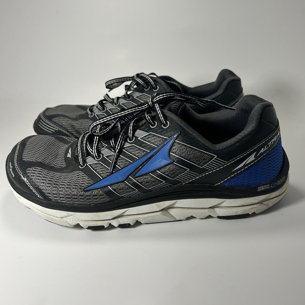 Altra Provision 3.0 GuideRail Running Shoes Men's 9.5 Black Blue Zero Drop